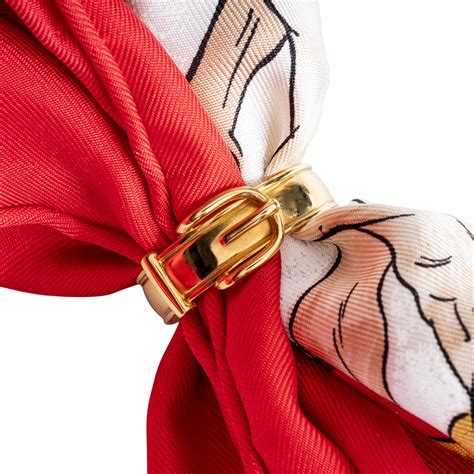 vintage Hermes scarf ring